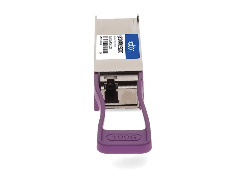 AddOn - QSFP28 transceiver module - 100GbE - 100GBase-BX LR1 - LC single-mode - up to 12.4 miles - 1291 (TX) / 1311 (RX) nm - Q28-100GP4-BXU2931-20-AO