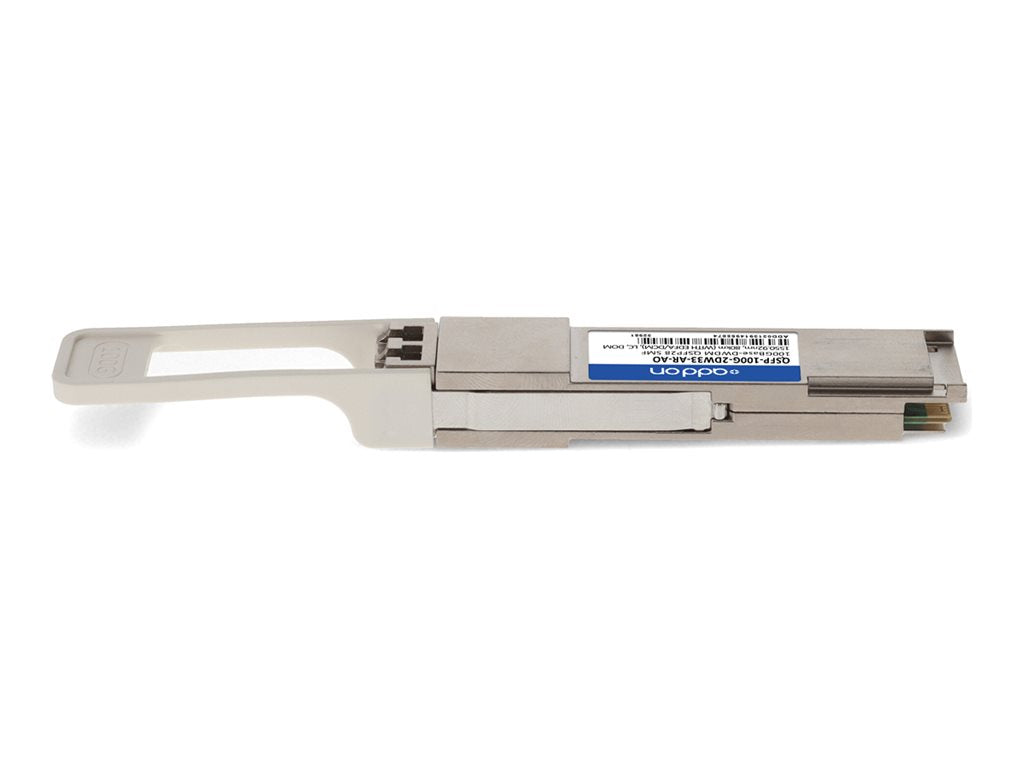 AddOn - QSFP28 transceiver module (equivalent to: Arista Networks QSFP-100G-2DW33-AR) - 100GbE - 100GBase-DWDM - LC