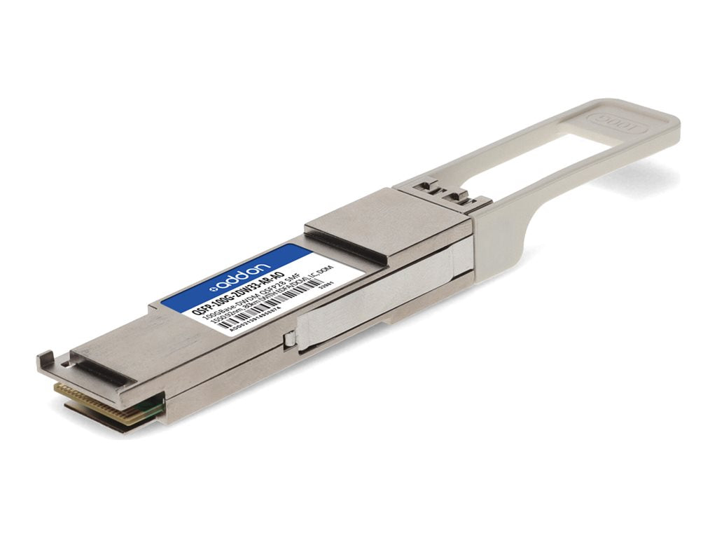 AddOn - QSFP28 transceiver module (equivalent to: Arista Networks QSFP-100G-2DW33-AR) - 100GbE - 100GBase-DWDM - LC