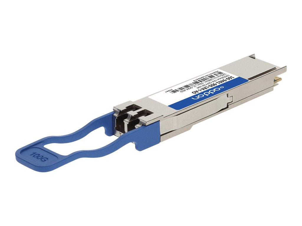 AddOn - QSFP28 transceiver module (equivalent to: Ciena 160-9401-900-LR4-I) - 100GbE - 100GBase-LR4 - LC single-mode - up to 160-9401-900-LR4-I-AO