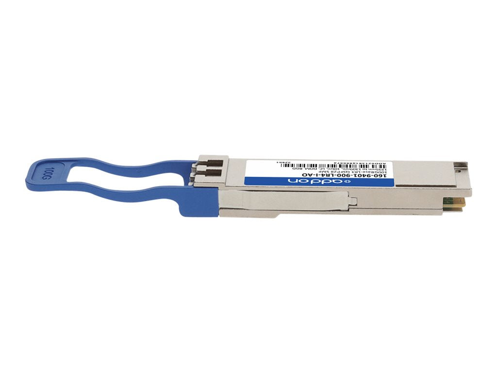 AddOn - QSFP28 transceiver module (equivalent to: Ciena 160-9401-900-LR4-I) - 100GbE - 100GBase-LR4 - LC single-mode - up to 160-9401-900-LR4-I-AO