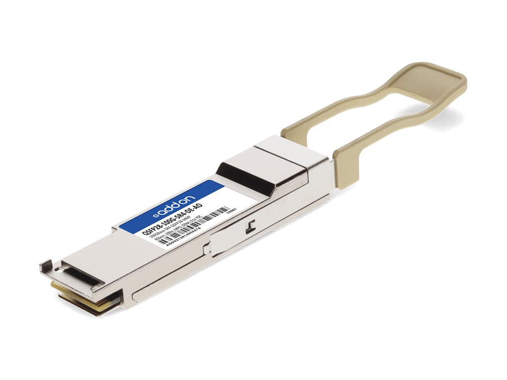 AddOn - QSFP28 transceiver module (equivalent to: Dell QSFP28-100G-SR4) - 100GbE - 100GBase-SR4 - MPO multi-mode - up to
