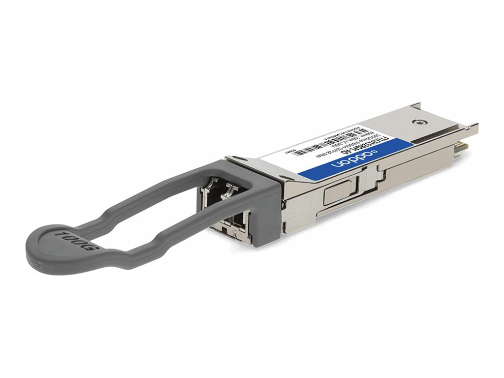 AddOn - QSFP28 transceiver module (equivalent to: Finisar FTLC9152RGPL) - 100GbE - 100GBase-SWDM4 - LC multi-mode - up to 328 FTLC9152RGPL-AO
