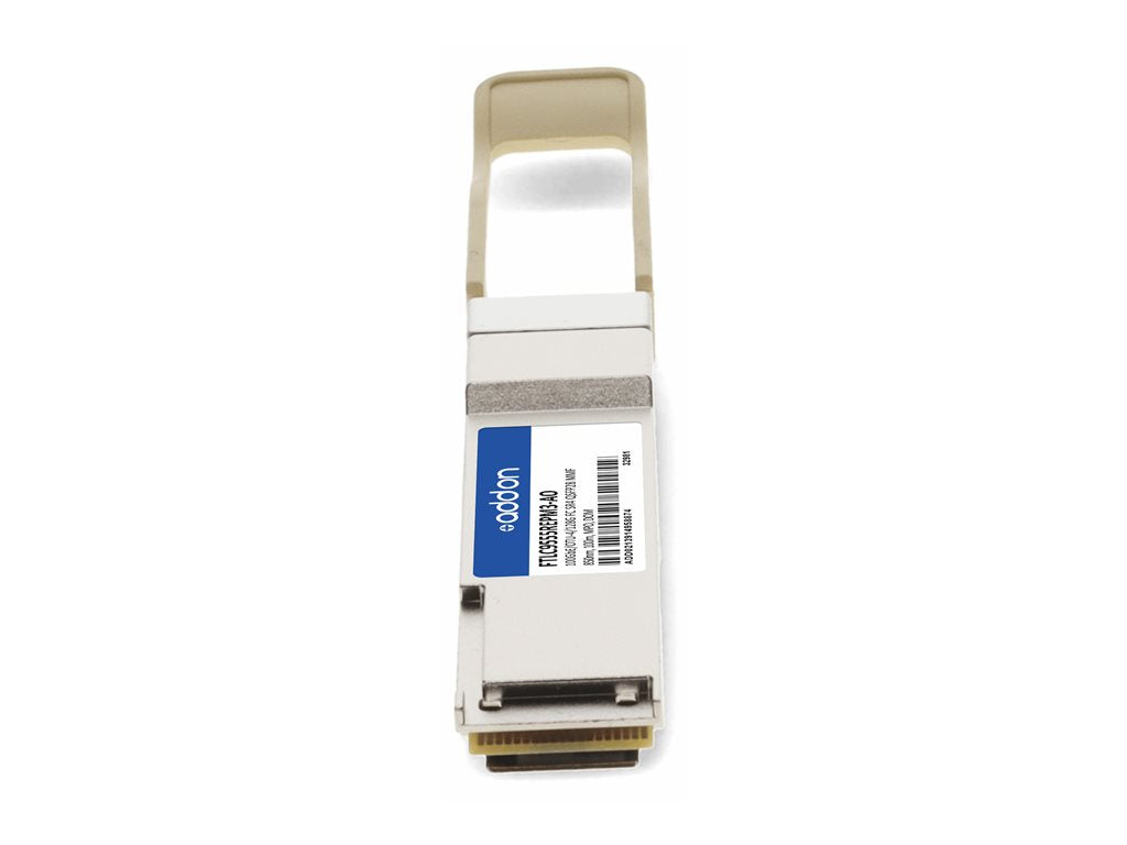 AddOn - QSFP28 transceiver module (equivalent to: Finisar FTLC9555REPM3) - 100GbE - 100GBase-SR4 - MPO multi-mode - up