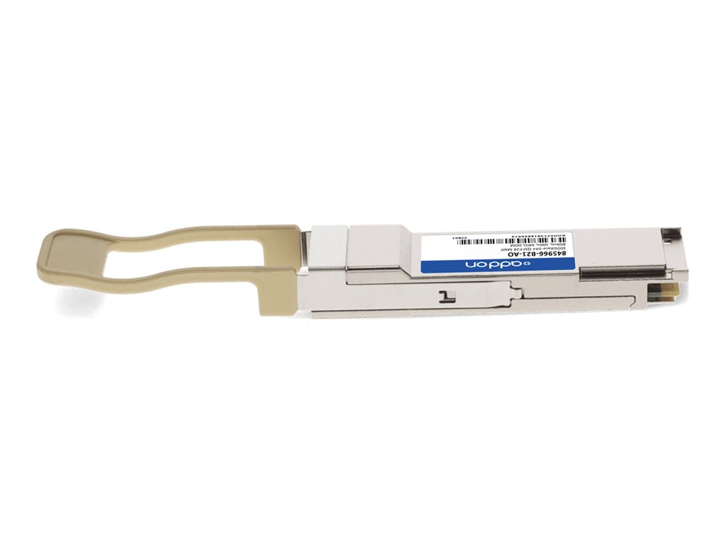 AddOn - QSFP28 transceiver module (equivalent to: HP 845966-B21) - 100GbE - 100GBase-SR4 - MPO multi-mode - up to 328 ft - 850 845966-B21-AO