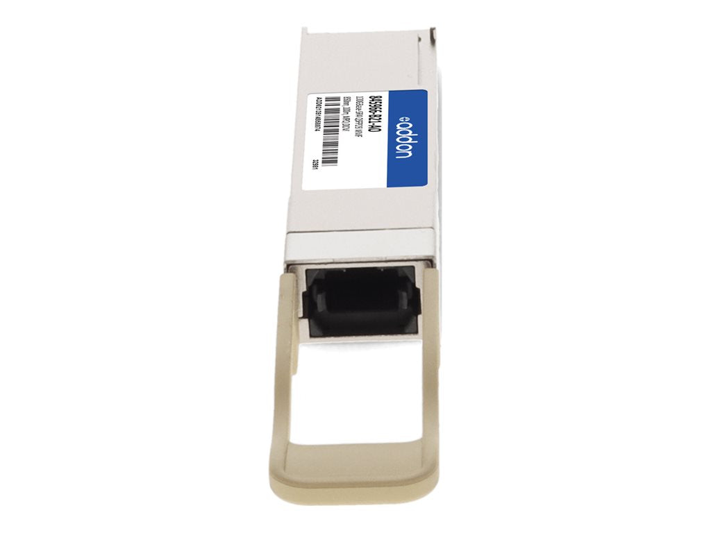 AddOn - QSFP28 transceiver module (equivalent to: HP 845966-B21) - 100GbE - 100GBase-SR4 - MPO multi-mode - up to 328 ft - 850 845966-B21-AO