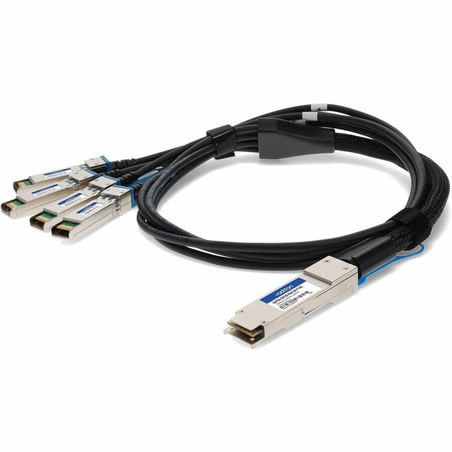 AddOn QSFP28/SFP28 Network Cable QSFP28-4SFP28-PDAC1M-FT-AO