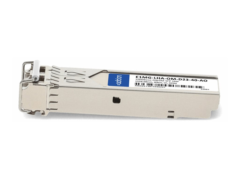 AddOn - SFP (mini-GBIC) transceiver module - 1GbE - 1000Base-DWDM - LC single-mode - up to 24.9 miles - 1558.98 nm - TAA