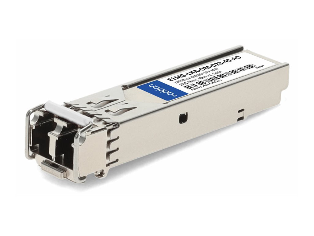 AddOn - SFP (mini-GBIC) transceiver module - 1GbE - 1000Base-DWDM - LC single-mode - up to 24.9 miles - 1558.98 nm - TAA