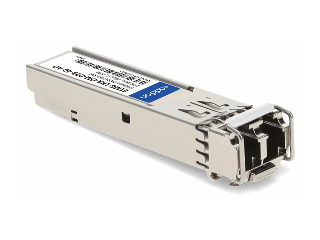 AddOn - SFP (mini-GBIC) transceiver module - 1GbE - 1000Base-DWDM - LC single-mode - up to 24.9 miles - 1558.98 nm - TAA