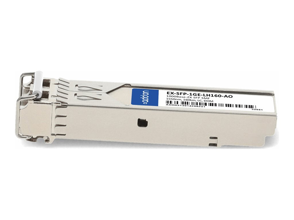 AddOn - SFP (mini-GBIC) transceiver module (equivalent to: Juniper Networks EX-SFP-1GE-LH160) - 1GbE - 1000Base-ZX - LC