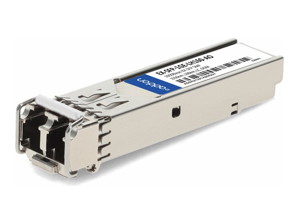 AddOn - SFP (mini-GBIC) transceiver module (equivalent to: Juniper Networks EX-SFP-1GE-LH160) - 1GbE - 1000Base-ZX - LC
