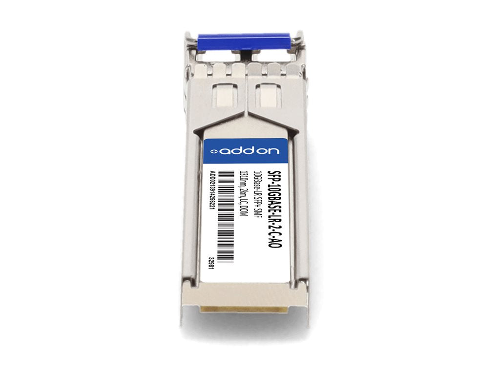 AddOn - SFP+ transceiver module - 10GbE - 10GBase-LRL - LC single-mode - up to 1.2 miles - 1310 nm - TAA Compliant SFP-10GBASE-LR-2-C-AO
