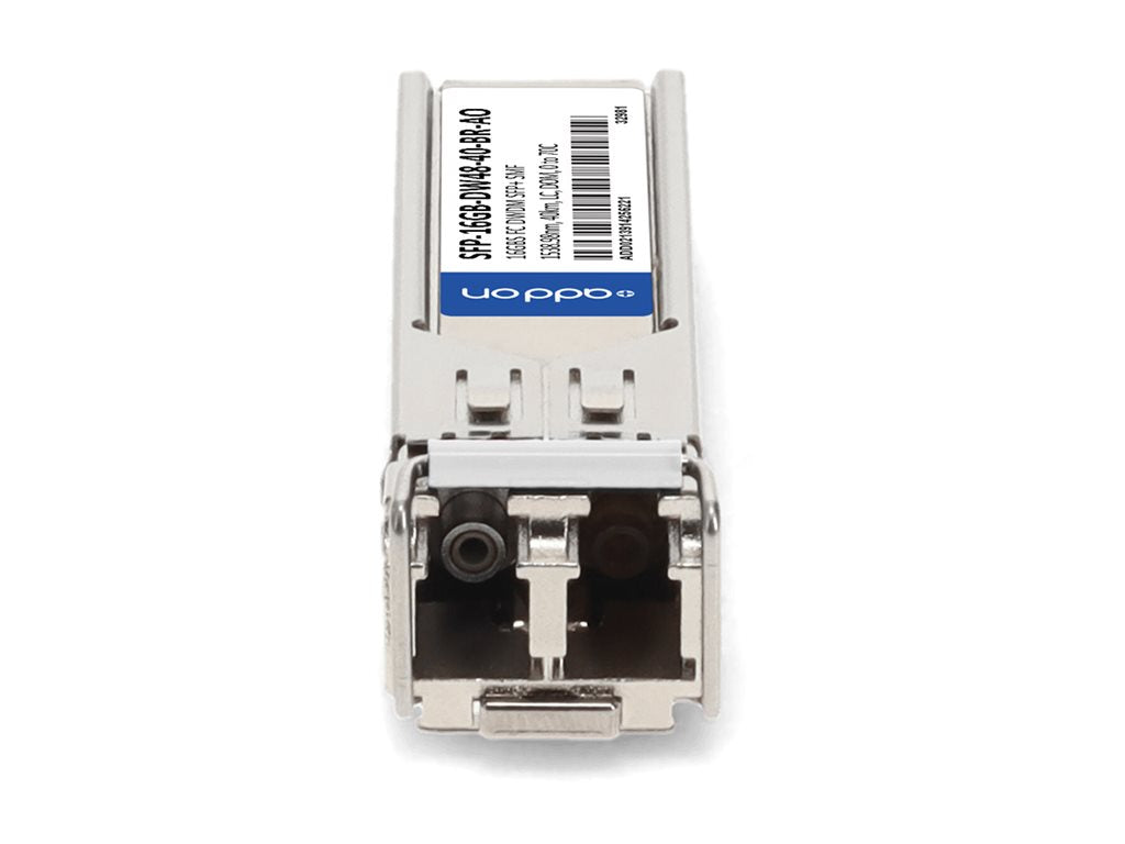 AddOn - SFP+ transceiver module - 16 Gigabit Ethernet - 16GBase-DWDM - LC single-mode - up to 24.9 miles - channel: 48 -