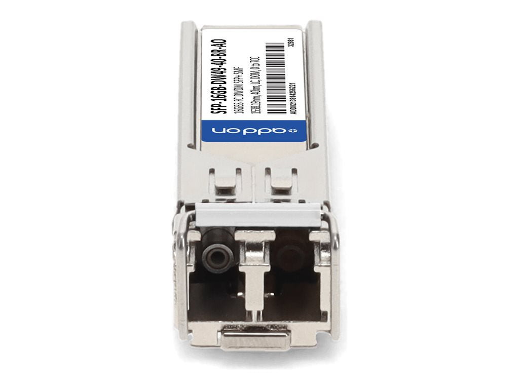 AddOn - SFP+ transceiver module - 16 Gigabit Ethernet - 16GBase-DWDM - LC single-mode - up to 24.9 miles - channel: 49 -