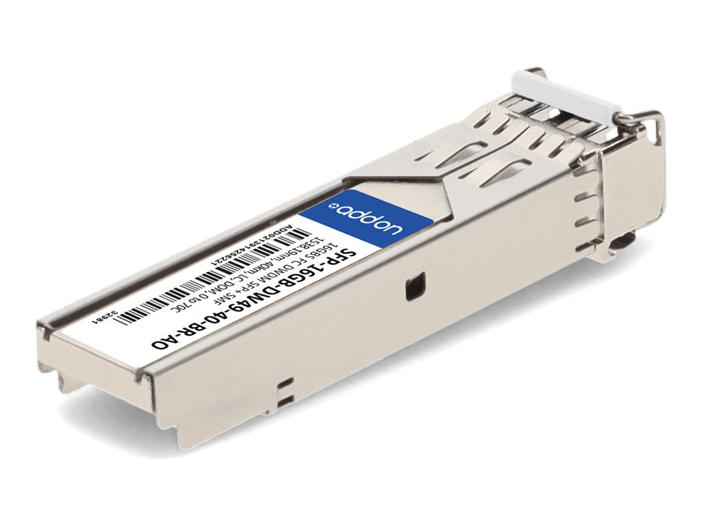 AddOn - SFP+ transceiver module - 16 Gigabit Ethernet - 16GBase-DWDM - LC single-mode - up to 24.9 miles - channel: 49 -