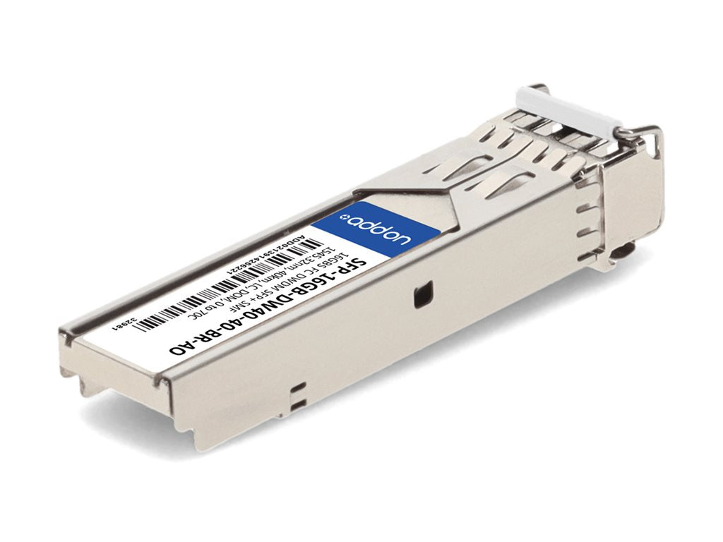 AddOn - SFP+ transceiver module - 16Gb Fibre Channel - Fibre Channel, DWDM - LC single-mode - up to 24.9 miles -