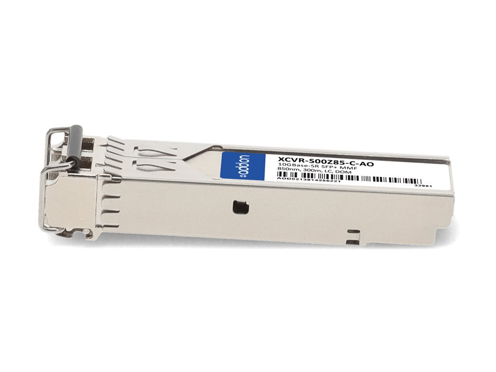 AddOn - SFP+ transceiver module (equivalent to: Ciena XCVR-S00Z85-C) - 10GbE - 10GBase-SR - LC multi-mode - up to 984 ft