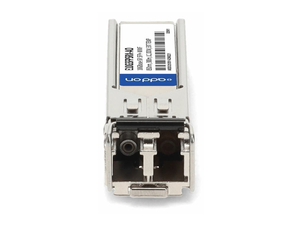 AddOn - SFP+ transceiver module (equivalent to: Intel E10GSFPSRX) - 10GbE - 10GBase-SR - LC multi-mode - up to 984 ft - 850 nm E10GSFPSRX-AO