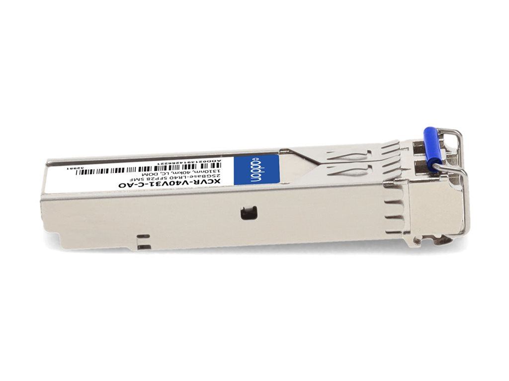 AddOn - SFP28 transceiver module - 25GbE - 25GBase-ER - LC single-mode - up to 24.9 miles - 1310 nm - TAA Compliant