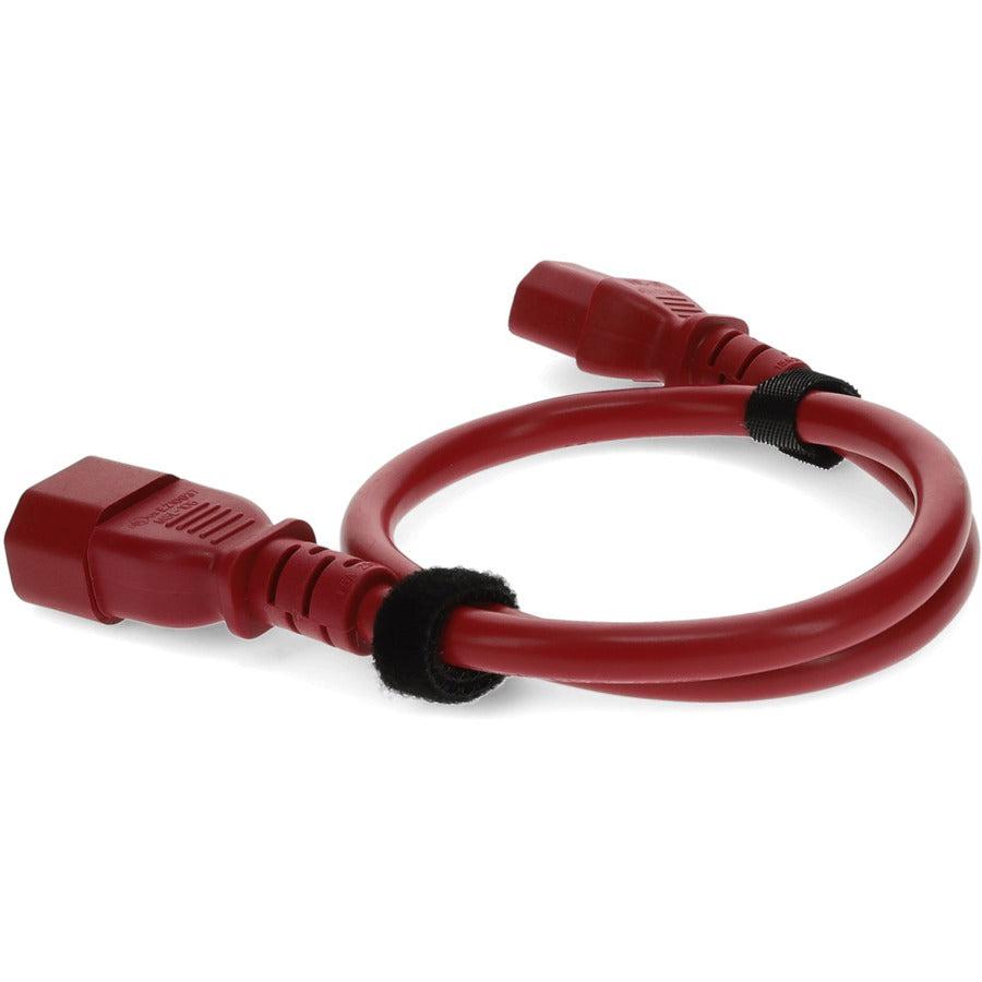 AddOn Standard Power Cord ADDC132C1418AWG2FTRD