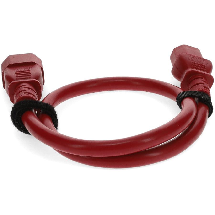 AddOn Standard Power Cord ADDC132C1418AWG2FTRD