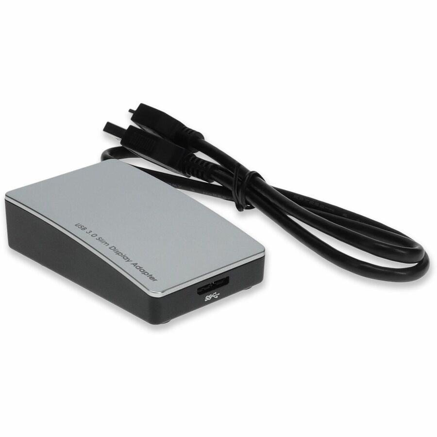 AddOn USB 3.0 (A) Male to VGA Female White Adapter Including 1ft Cable USB302VGA