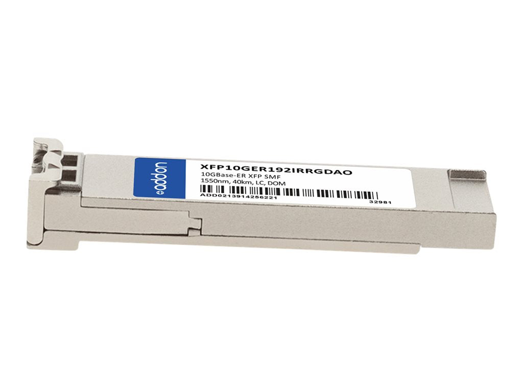 AddOn - XFP transceiver module - 10 GigE - 10GBase-ER - LC single-mode - up to 24.9 miles - 1550 nm