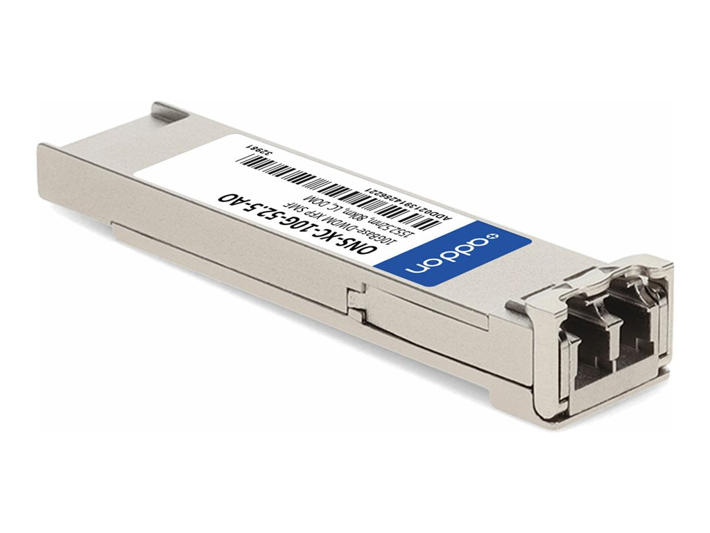 AddOn - XFP transceiver module (equivalent to: Cisco ONS-XC-10G-52.5) - 10GbE - 10GBase-DWDM - LC single-mode - up to