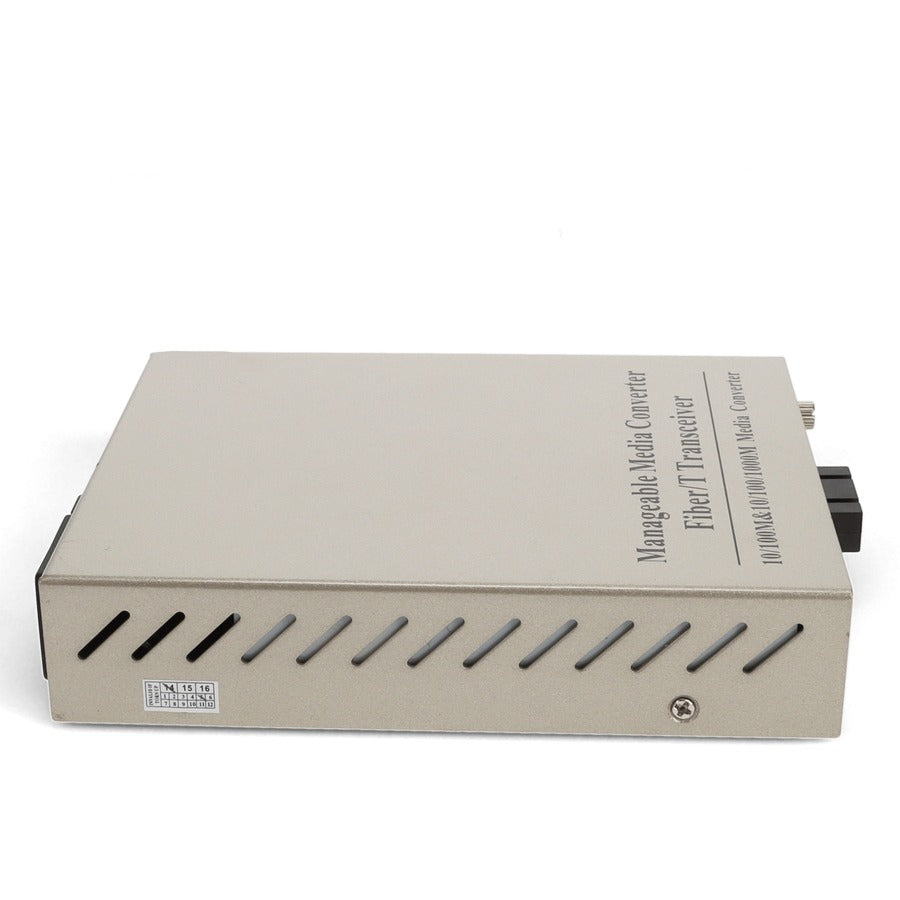 Addon 10/100/1000Base-Tx(Rj-45) To 1000Base-Lx(Sc) Smf 1310Nm 20Km Managed Media Converter
