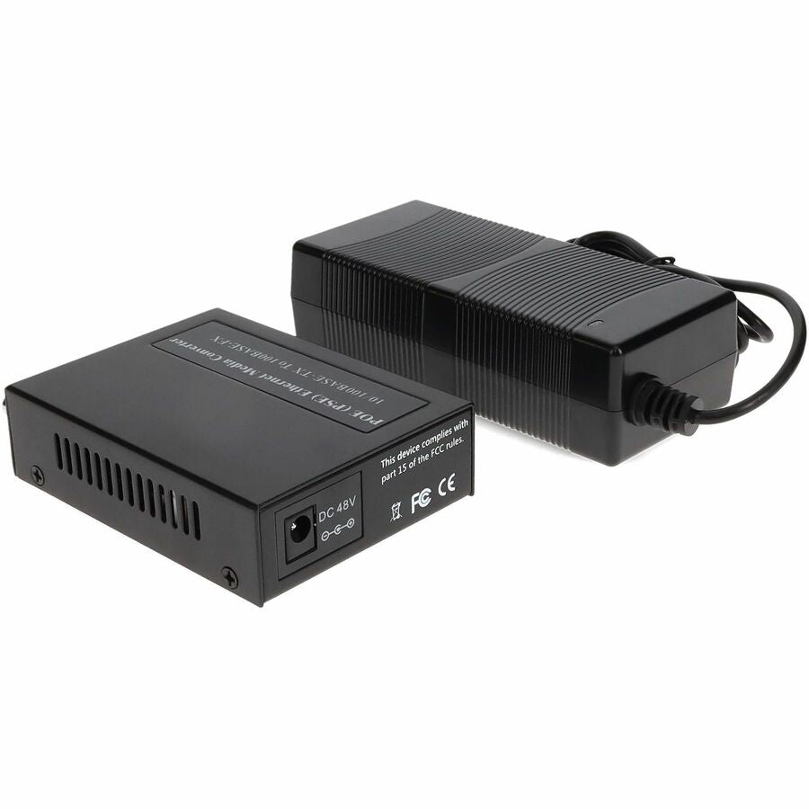 Addon 10/100Base-Tx(Rj-45) To 100Base-Lx(St) Smf 1310Nm 20Km Poe Media Converter Add-Fmcp-Lx-2St