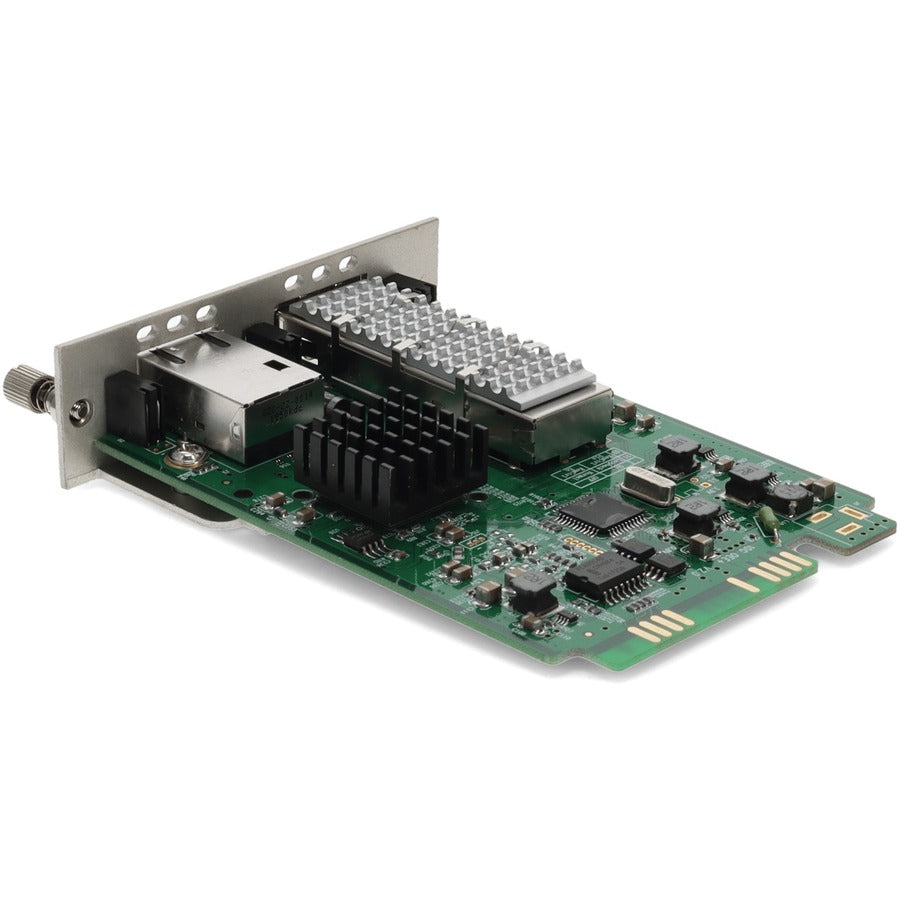 Addon 10Gbase-T Rj-45 & Xfp Slot Media Converter Card For Our Our Or Standalone Systems