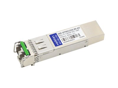 Addon Brocade Compatible Taa Compliant 8Gbs Fibre Channel Cwdm Sfp+ Transceiver And-Xbrsfp8G155080Ao