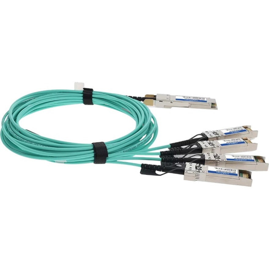 AddOn Fiber Optic Network Cable QSFP-4SFP25GAOC2M-AO