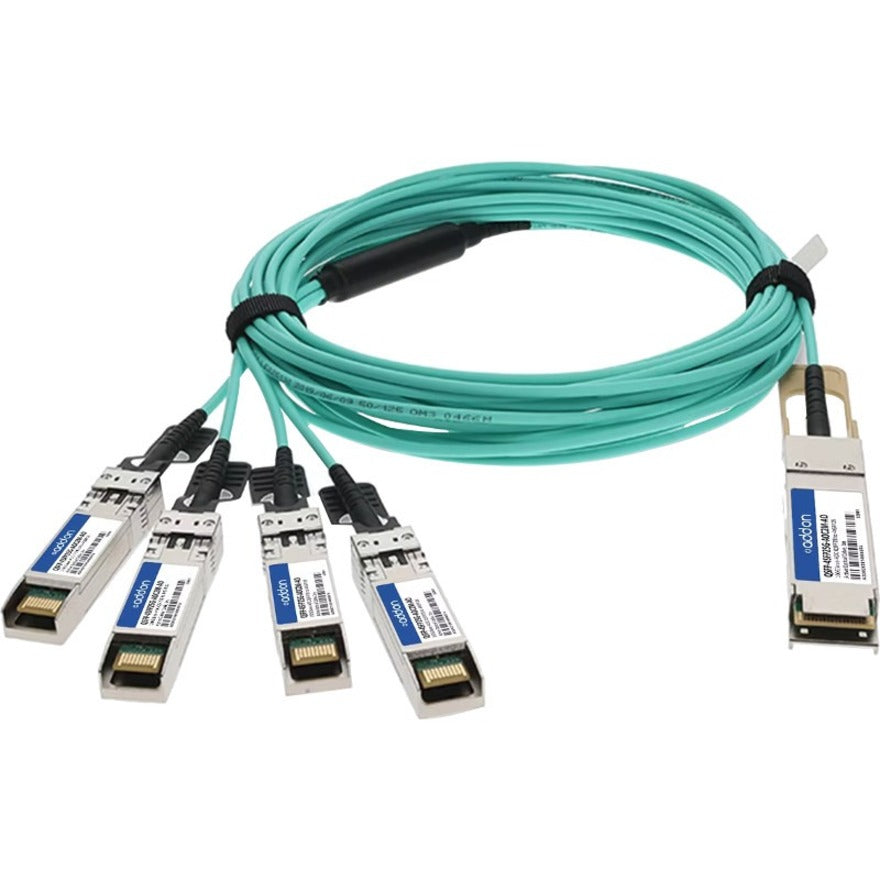 AddOn Fiber Optic Network Cable QSFP-4SFP25GAOC2M-AO