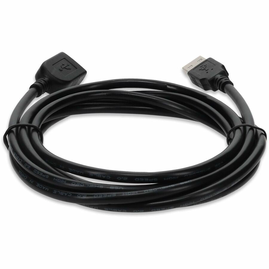 Addon Networks 15Ft Usb A - Usb A Usb Cable 4.6 M Usb 2.0 Black