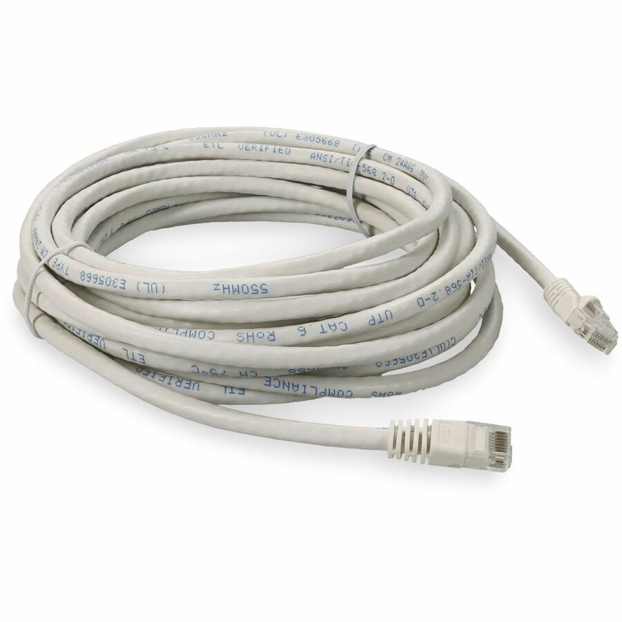Addon Networks Add-25Fcat6-We Networking Cable White 7.62 M Cat6 U/Utp (Utp)