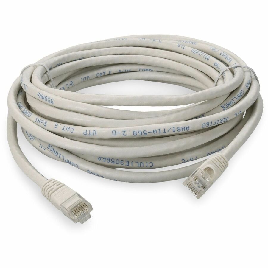 Addon Networks Add-25Fcat6-We Networking Cable White 7.62 M Cat6 U/Utp (Utp)