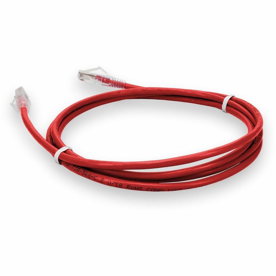Addon Networks Add-3Fcat6P-Rd Networking Cable Red 0.91 M Cat6 U/Utp (Utp)