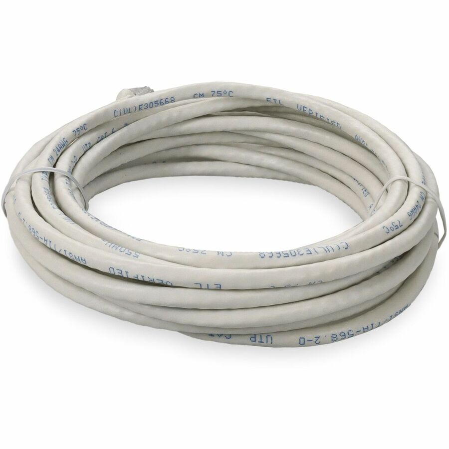 Addon Networks Add-50Fcat6-We Networking Cable White 15.24 M Cat6 U/Utp (Utp)