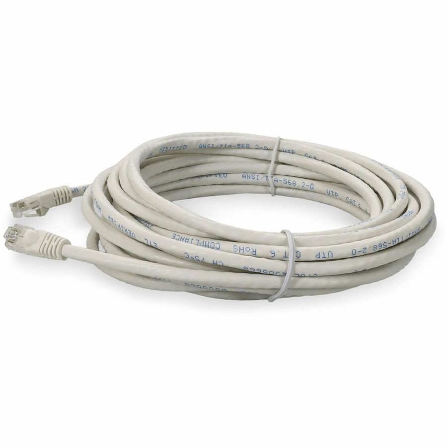 Addon Networks Add-50Fcat6-We Networking Cable White 15.24 M Cat6 U/Utp (Utp)