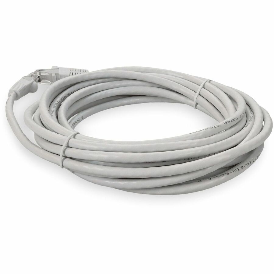 Addon Networks Add-50Fcat6A-We Networking Cable White 15.24 M Cat6A U/Utp (Utp)