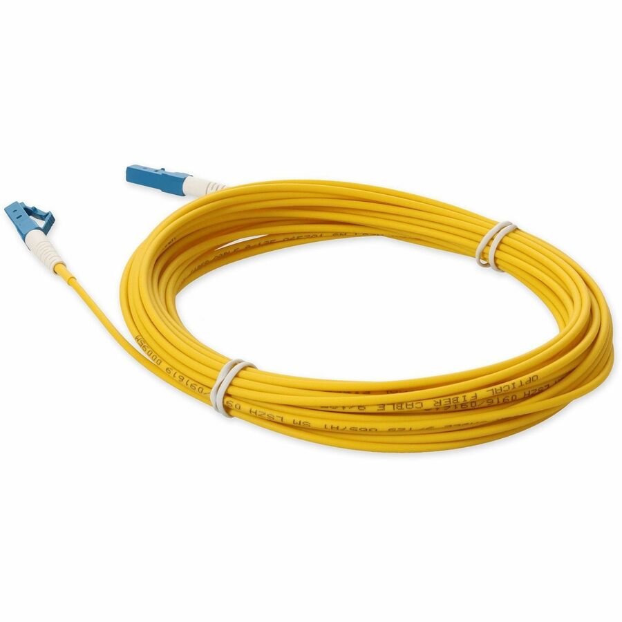 Addon Networks Add-Lc-Lc-0-5Ms9Smflz Fibre Optic Cable 0.5 M Ofnr Os2 Yellow