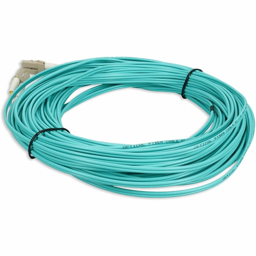 Addon Networks Add-Lc-Lc-46M5Om4P Fibre Optic Cable 46 M Ofnr Os2 Aqua Colour