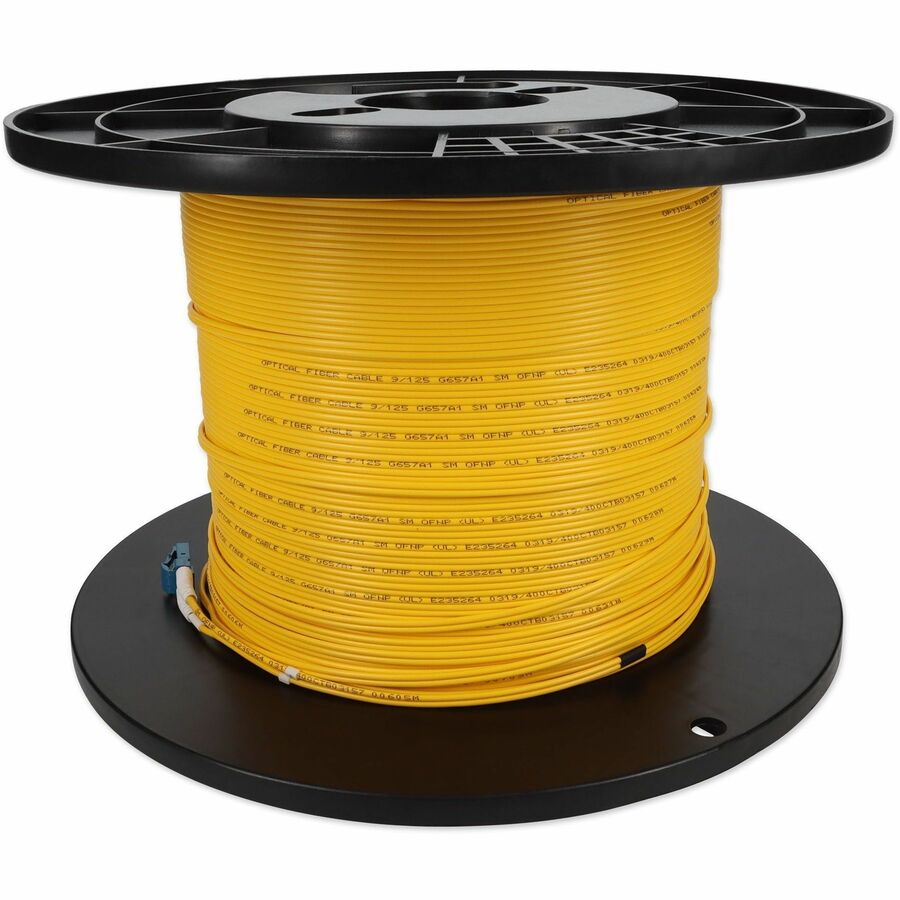 Addon Networks Add-Sc-Lc-77M9Smfp Fibre Optic Cable 77 M Ofnr Os2 Yellow