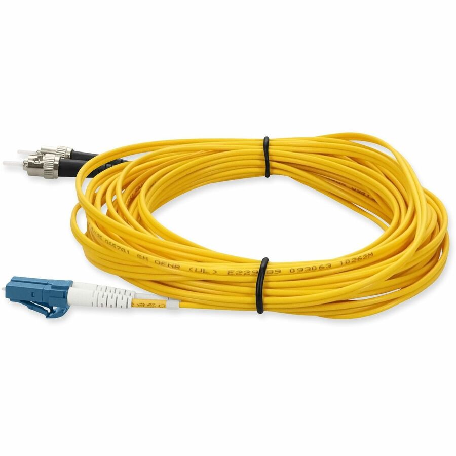 Addon Networks Add-St-Lc-0.5M9Smf Fibre Optic Cable 0.5 M Os2 Yellow