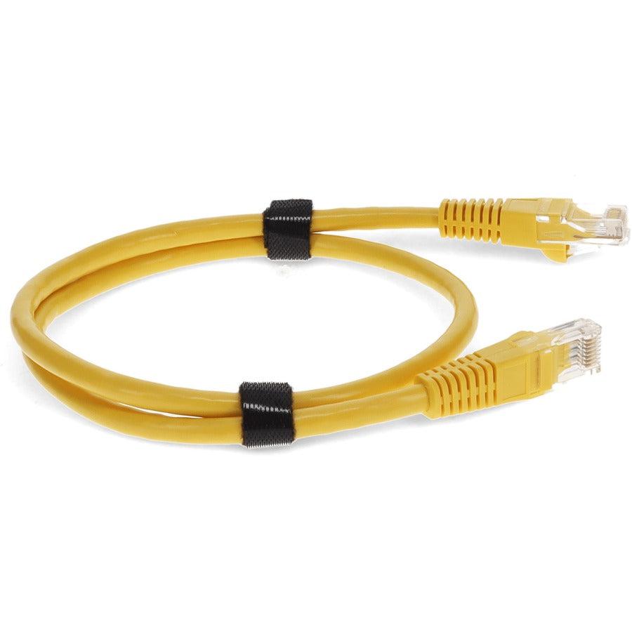Addon Networks Cat6A, 1.52M Networking Cable Yellow U/Utp (Utp)