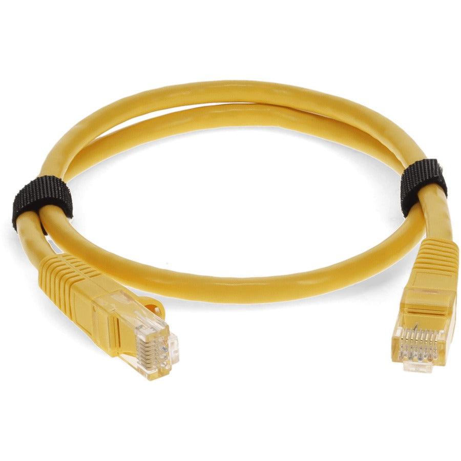 Addon Networks Cat6A, 1.52M Networking Cable Yellow U/Utp (Utp)
