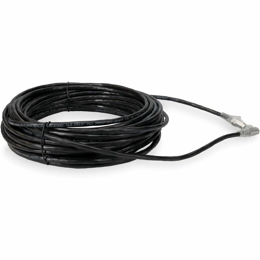 Addon Networks Cat6A Networking Cable Black 12.19 M S/Utp (Stp)