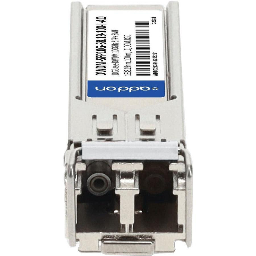 Addon Networks Dwdm-Sfp10G-38.19-100-I-Ao Network Transceiver Module Fiber Optic 10000 Mbit/S Sfp+ 1538.19 Nm
